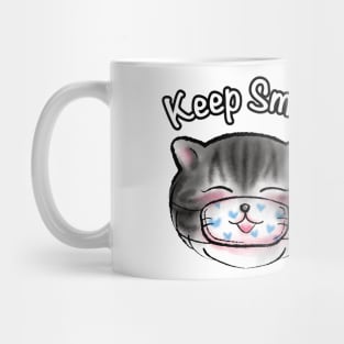 Keep smile cat Mug